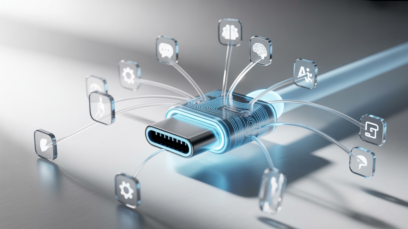 MCP as USB-C for AI - a universal connector standard